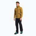 Salewa vyriškas vilnonis džemperis Puez Melange PL FZ Hoody brown 00-0000027386 2