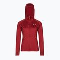 Salewa moteriška vilnonė striukė Agner Hybrid PL/DST FZ Hoody tamsiai raudona 00-0000027372