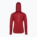 Salewa moteriška vilnonė striukė Agner Hybrid PL/DST FZ Hoody tamsiai raudona 00-0000027372 2