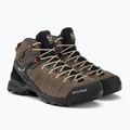 Moteriški trekingo batai Salewa Alp Mate Mid WP beige 00-0000061385 4