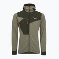 Vyriškas žygio džemperis Salewa Puez 2 Dry Hood FZ dark olive melange