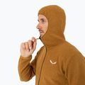 Vyriškas Salewa Nuvolo EN vilnonis džemperis golden brown melange 4