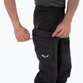 Vyriškos softshell kelnės Salewa Sella DST Hyb black out 4