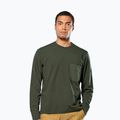 Vyriškas džemperis Salewa Fanes Dry Pullover tamsiai alyvuogių spalvos