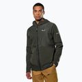 Vyriška softshell striukė Salewa Puez Hemp Dst 2/1 Hyb dark olive