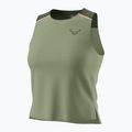 Moteriški bėgimo marškinėliai DYNAFIT Sky Crop Top sage