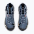 Vyriški turistiniai batai Salewa Puez Knit Mid Ptx java blue / black 4
