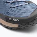 Vyriški turistiniai batai Salewa Puez Knit Mid Ptx java blue / black 6