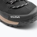 Moteriški turistiniai batai Salewa Puez Knit Mid Ptx black / black 6
