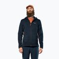 Vyriškas trekingo džemperis Salewa Puez Rocca Polarlite Hood navy blazer