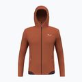 Vyriškas žygio džemperis Salewa Pedroc PL Hooded bombay brown