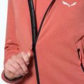 Moteriškas žygio džemperis Salewa Agner Hemp 2 Hooded etruscan red 4