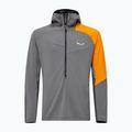 Vyriškas žygio džemperis Salewa NXT Hyb 1/2 Zip Tee quiet shade 7