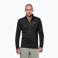 Vyriškas žygio džemperis Salewa Puez Cammio Polarlite Half Zip Black Out