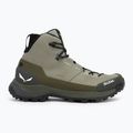 Vyriški žygio batai Salewa Puez Leather Mid Ptx shadow / dark olive 2