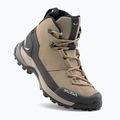 Moteriški žygio batai Salewa Puez Leather Mid Ptx quicksand / onyx 12