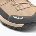 Moteriški žygio batai Salewa Puez Leather Mid Ptx quicksand / onyx 15