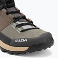 Moteriški žygio batai Salewa Puez Leather Mid Ptx bungee cord / onyx 7
