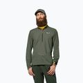 Vyriški marškinėliai ilgomis rankovėmis Salewa Pedroc Dry Wind Half Zip Tee faded green