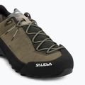 Vyriški priėjimo prie trasų batai Salewa Wildfire Leather 2 GTX faded green/black 7
