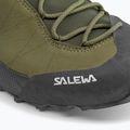 Vyriški priėjimo prie trasų batai Salewa Wildfire Leather 2 GTX faded green/black 15
