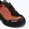 Moteriški priėjimo prie trasų batai Salewa Wildfire Leather 2 GTX etruscan red/black 7