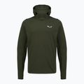Vyriškas žygio džemperis Salewa Puez Sun Hoodie dark olive