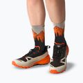 Kojinės DYNAFIT Traverse Crew black out ultra orange/4220 8