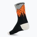 Kojinės DYNAFIT Traverse Crew black out ultra orange/4220 2