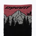 Kojinės DYNAFIT Traverse Crew black out ultra coral/6a10 3