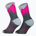 Slidinėjimo kojinės DYNAFIT Traverse Crew cinder pink glo/6070
