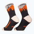 Slidinėjimo kojinės DYNAFIT Traverse Mid black out ultra orange/4220