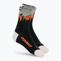 Slidinėjimo kojinės DYNAFIT Traverse Mid black out ultra orange/4220