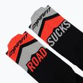 Kojinės DYNAFIT Ultra Crew black out ultra coral/6A10 3