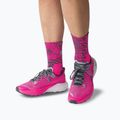 Kojinės DYNAFIT Run Wild Crew pink glo 6