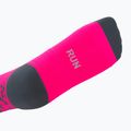 Kojinės DYNAFIT Run Wild Crew pink glo 4