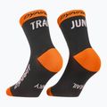 Kojinės DYNAFIT Trail Mid black out ultra orange/4220 5