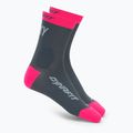 Kojinės DYNAFIT Trail Mid cinder pink glo/6070