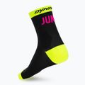 Kojinės DYNAFIT Trail Mid black out ultra yellow/5A30 2
