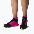 Kojinės DYNAFIT Trail Short black out pink glo/6070 2
