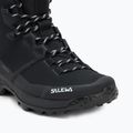 Moteriški trekingo batai Salewa Puez 2 Mid Ptx black/black 7