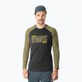 Vyriški bėgimo marškinėliai su ilgomis rankovėmis  DYNAFIT 24/7 military green/0910