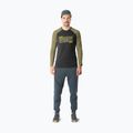 Vyriški bėgimo marškinėliai su ilgomis rankovėmis  DYNAFIT 24/7 military green/0910 2