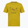Vyriški marškinėliai Salewa Eagle Geometric olive oil