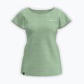 Moteriški žygių marškinėliai Salewa Puez Melange Dry pastel green melange