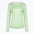 Moteriški žygio marškinėliai ilgomis rankovėmis Salewa Puez Melange Dry pastel green melange