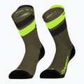 Kojinės DYNAFIT Ultra Crew military green ultra y./5a30
