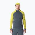 Vyriškas DYNAFIT Radical Polartec slidinėjimo džemperis su gobtuvu, spalva golden lime/0720