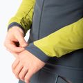 Vyriškas DYNAFIT Radical Polartec slidinėjimo džemperis su gobtuvu, spalva golden lime/0720 5