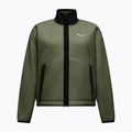 Moteriškas flisinis džemperis Salewa Fanes Full Zip Faded Green
